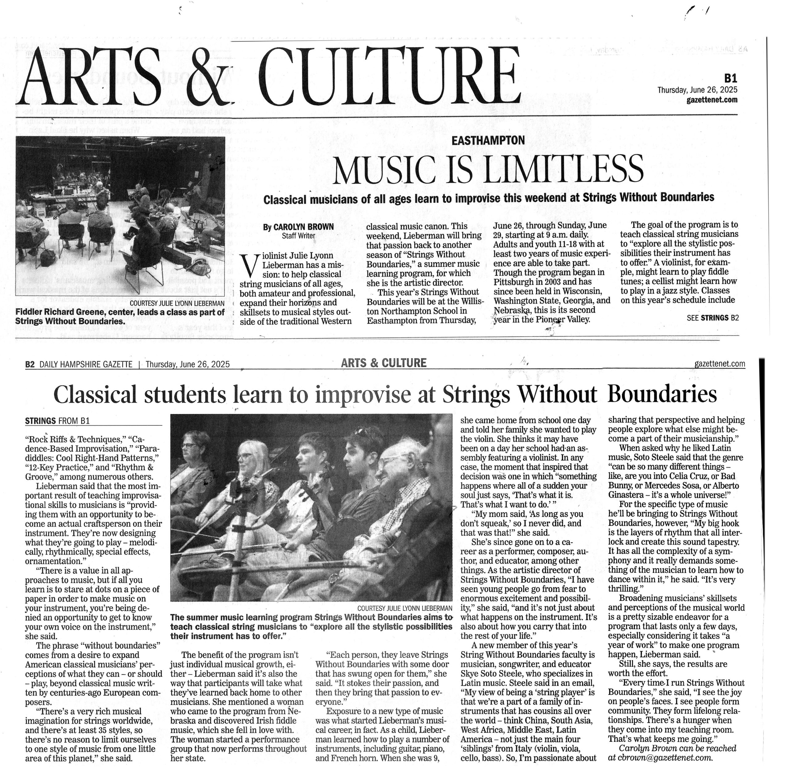 Hampshire Gazette SWB 2025